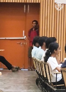 18K views · 16 reactions | Student's stealthy entrance to lecture hall sparks laughter | Hungry Panda | Facebook