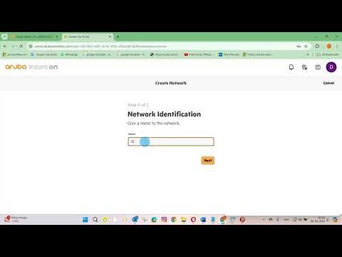 Step-by-Step Tutorial for Aruba Instant on Access Points Configuration | Create Account ‪@aruba‬