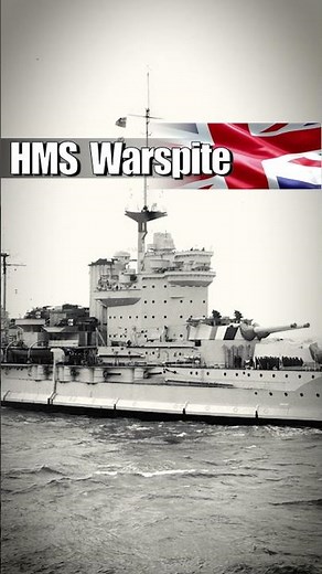 HMS Warspite #history #ww2 #ww1 #navalhistory #militaryhistory