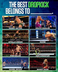 159K views · 1.8K reactions | 8️⃣ choices. 1️⃣ SUPREME Dropkick.  #WAMWednesday | WWE | Facebook