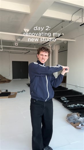 slowly but surely building a yarn store over here! @LOOSENDS Yarn @LOOSENDS #interiordesign #yarnstore #smallbusiness #renovations #studiomakeover