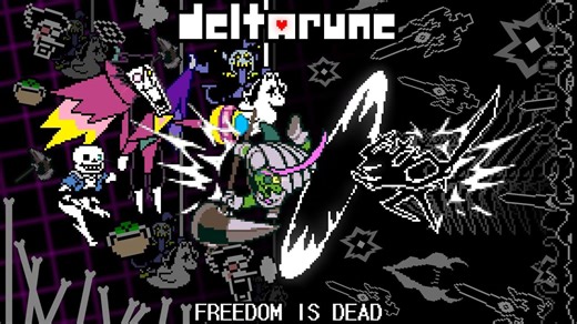 Deltarune Freedom is Dead Battle Animation - Corey Animations (授转）