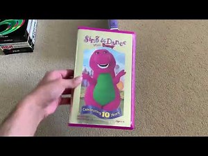 My Homemade Barney VHS Collection