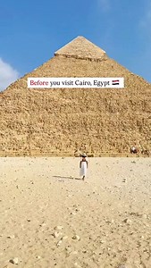 Places you should to know before you visit Cairo Egypt. Save this Reel for your next trip and send it to your travel buddy! Cairo is the capital of Egypt and it full of a lot of many places to visit and here we will describe for you the wonderful places you must to visit when you come, to not waste your time. 1-Pyramids of Giza and the Sphinx, the most iconic symbols of ancient Egypt. and the Great Pyramid to go inside need extra ticket cost 30$ 2- Grand Egyptian Museum, it’s near by the Pyramid