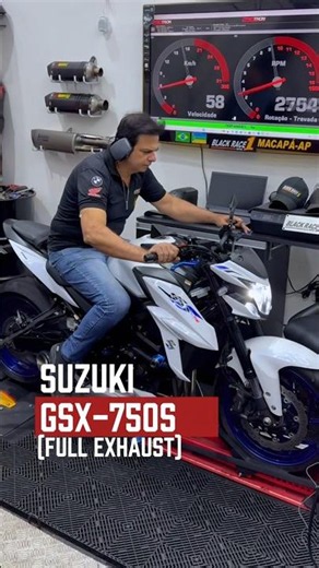 ⚠️ Top Speed Dyno Test — Suzuki GSX750S Stock vs Kawasaki Z750 ECU Remap | Horsepower & Performance