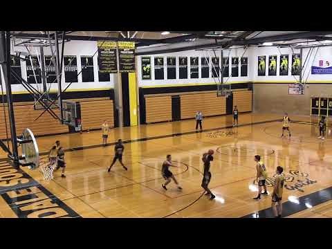 11 man or 3 on 2 continuous Basketball Drill