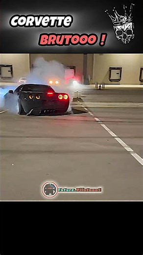CORVETTE BRUTOOO☠️🔥💀#corvettec7 #corvette #chevroletcorvette #carros #cars #car #shorts #edit #carro