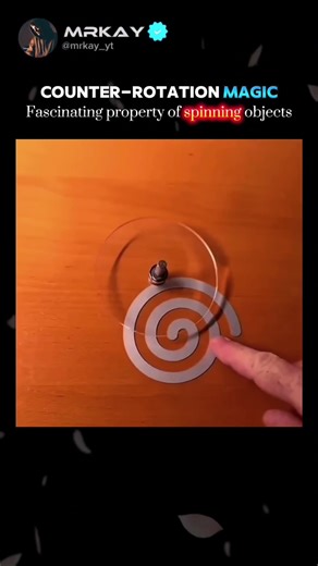 Insane Property of Spinning Objects 😮