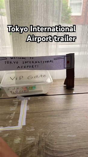 Tokyo international airport trailer