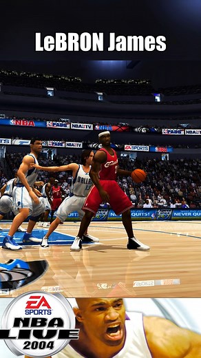 55K views · 675 reactions | Back when NBA Live 2004 dropped, LeBron was just a rookie but he already looked like the future of the league. Explosive drives, smooth jumper, and that signature confidence. The King was coming  #fblifestyle | Black Lung Bandit Gaming | Facebook