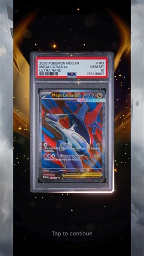 I Pulled A PSA 10 Mega Latias ex 163/132! Triumph Rips Live Digital Pack Opening App Pull