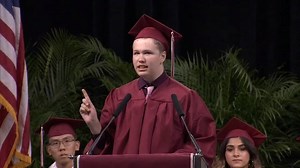 984K views · 11K reactions | SO INSPIRING | A high school senior with autism, who is usually nonverbal, gave an inspirational six minute speech at his graduation. (You'll wanna turn up the volume for this): https://on.wtsp.com/2JAURhE | 10 Tampa Bay | Facebook