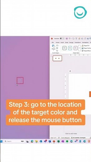 How to pick a color outside PowerPoint to use in your presentation