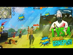 Unbelievable Solo vs Squad OverPower Gameplay - Garena Free Fire //srm gaming tamil