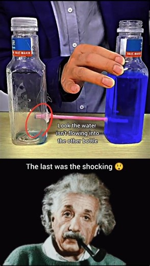 pascals law physics experiment 😲☠️ #physics #sigmaphysics #experiment #einstein #shortsviral