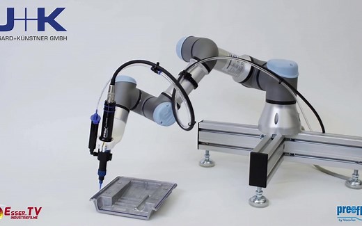 使用Universal Robots UR3机器人进行涂装，涂漆和涂胶_东莞库崎智能科技