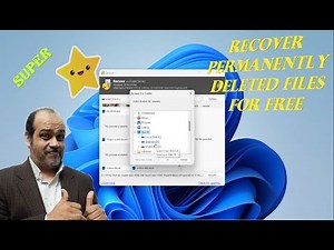 Recover deleted files for free on windows