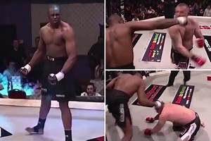 Watch Dillian Whyte's savage MMA KO in brutal throwback clip