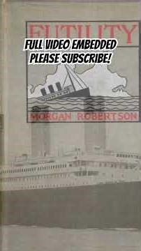 TITANIC sinking ‘was PLOT to create the FEDERAL RESERVE and JP Morgan CANCELLED his ticket’ #titanic