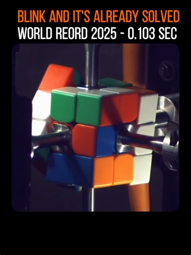 A group of college students just beat a massive global company. Mitsubishi engineers held the world record at roughly three hundred milliseconds. These students built a robot that solved it in just over one hundred. That is literally faster than you can blink your eyes. The machine moves so fast it destroys the plastic cubes. The centrifugal force makes the pieces snap in half instantly. They had to design a custom internal core to hold it. Hardware is now the bottleneck instead of the software 