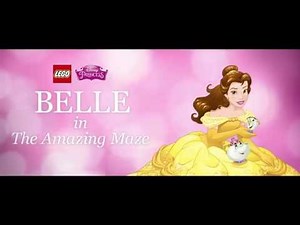 Belle in the Amazing Maze - LEGO Disney Princess - Stop Motion