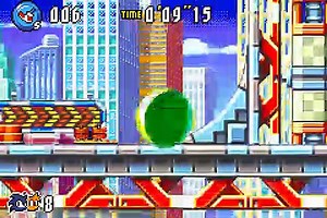 Sonic Advance 3 online multiplayer - gba