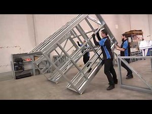 Bathroom Pod Assembly - Time Lapse
