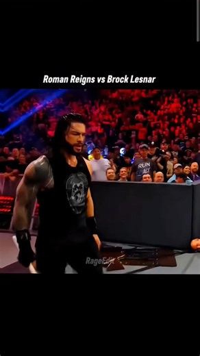 wwe roman rance vs Brock Lesnar 🤬#wwe ⚫😱 2026 WWE highlight content