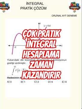 LET'S SAVE TIME. PRACTICAL INTEGRAL #aytmathematics #yks #ykstips #mathematics #integral #mebi #m...