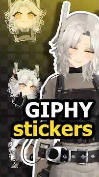How To Make GIPHY Stickers!