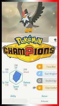 Let’s Talk about Mega Staraptor getting Contrary in Pokemon Champions 💪🏼🦅