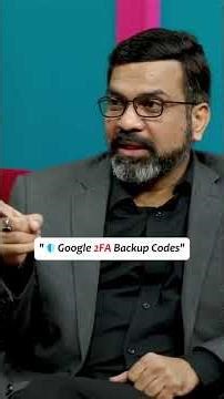 "📱Google 2FA Backup Codes" #cybersecurity #cyberawareness #onlinesafety #tech #shorts