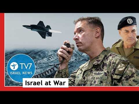 CENTCOM & IDF intensify campaign vs Iran; U.S. relay 15 demands for ceasefire TV7 Israel - 25 Mar.