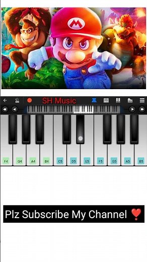 Bowser Peaches Song | Easy Piano Tune