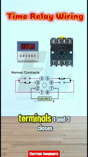 How to Wire a Time Relay Like a Pro #shots