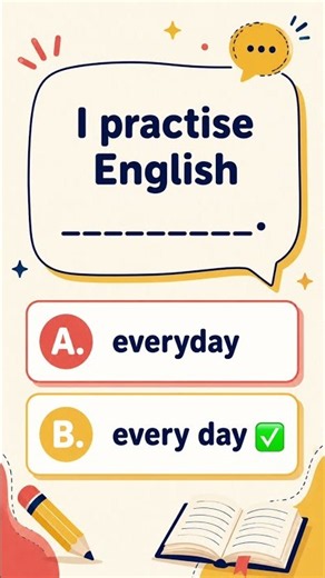 Every Day or Everyday? | Common English Mistake
