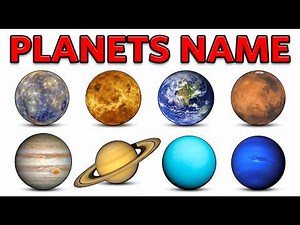 Explore 8 Planets of the Solar System for Kids | Solar System Names & Facts | Best Learning Video