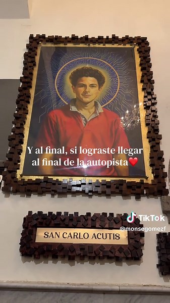 🤍✨ 12 de octubre | San Carlo Acutis “ La Eucaristía es mi autopista hacia el cielo”. 🕊️❤️ Que aprendamos de Carlo a enamorarnos de Jesús y a encontrarlo siempre en la Eucaristía. 🙏🏻 #parati #fe #jovenes #carloacutis #catolicos @San Carlo Acutis México 🇲🇽