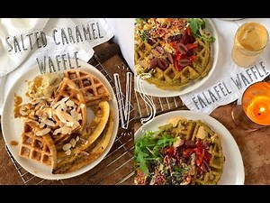 SWEET VS. SAVOURY: VEGAN WAFFLES