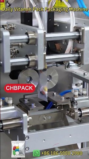 Automatic Daily Vitamin Pack Packaging Machine