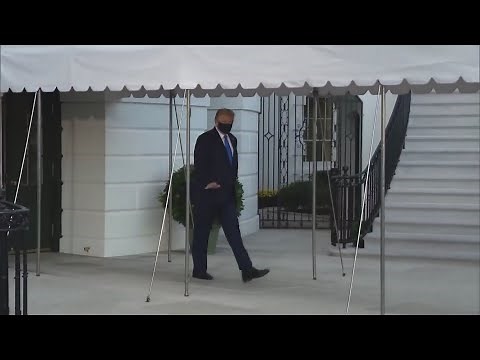 President Trump surprises supporters with drive-by appearance