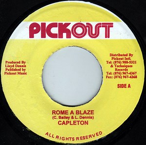 Capleton - Rome A Blaze