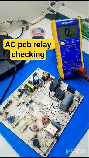 👉 AC PCB Relay Checking | AC PCB Relay Test Kaise Kare | PCB Repair Guide|#shorts #shortvideo #pcb