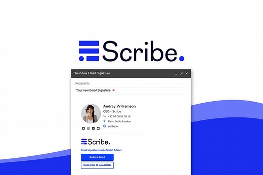 Scribe - Add branded CTAs to email signatures
