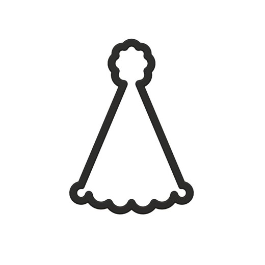 Party Hat Cookie Cutter - Birthday Cookie Cutters - Etsy