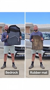 Tradies, this is the hardest working tool you can have in your ute ️ Bedrock guards your interior against lots of km's, holes from wear on your mats and actual flooring ️ They're ruggedly tough, and won't ever wear out - guaranteed As for dirt and liquid tracking into your footwell, don't worry about it! Bedrock's high sides catch ANY mess  Ready to make the switch?  Get yours today!  | Bedrock_Liners | Facebook