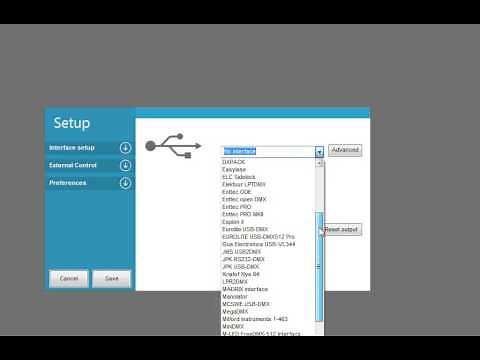 How to configure Freestyler DMX to use Enttec Open DMX interface (video tutorial)