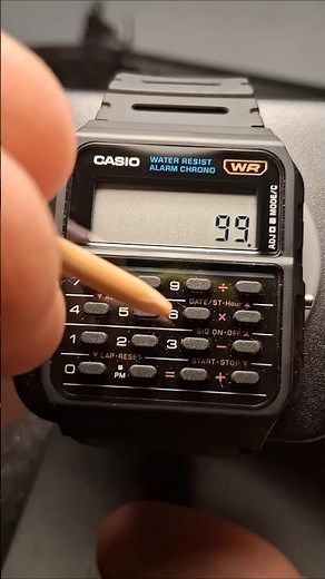 Casio CA53W Calculator Watch "Functions" #Casio