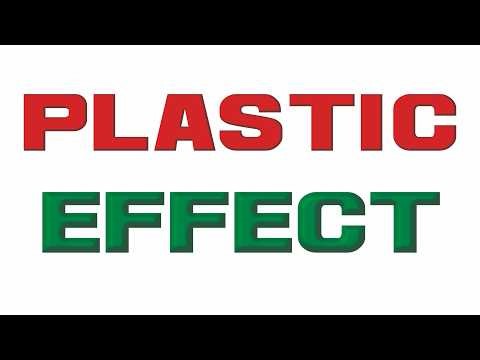 How to Make Plastic Text Effect in CorelDRAW | 3D Glossy Text Effect Tutorial (Hindi)