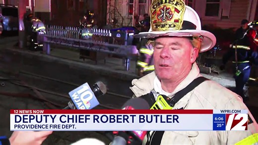 Providence crews extinguish fire on Florence Street